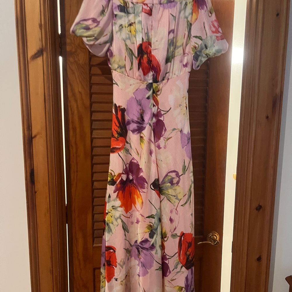 Taylor Multicolor Floral Maxi Dress